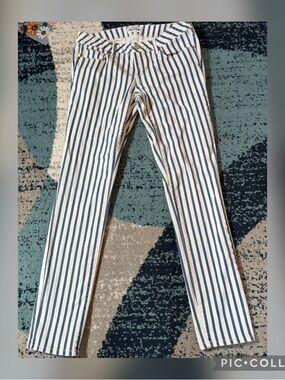 Aeropostale Ashley Ultra Skinny Jeans Women’s Blue White High Rise Stretch